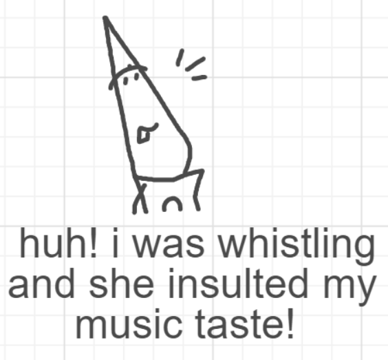 A panel from Running Duos, episode four of the Board Boards object show by Furretwalk/WalkingFurret.